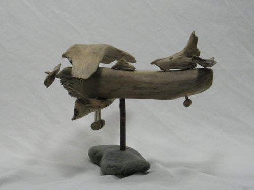Driftwood Bi-fold Airplane
